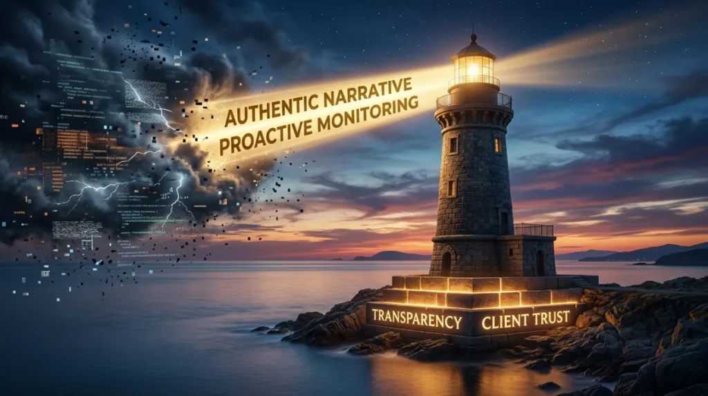 Which Reputation Management Process Ensures Long-Term Reputation Stability?