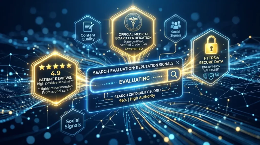Which Reputation Signals Carry the Greatest Weight in Search Evaluation?