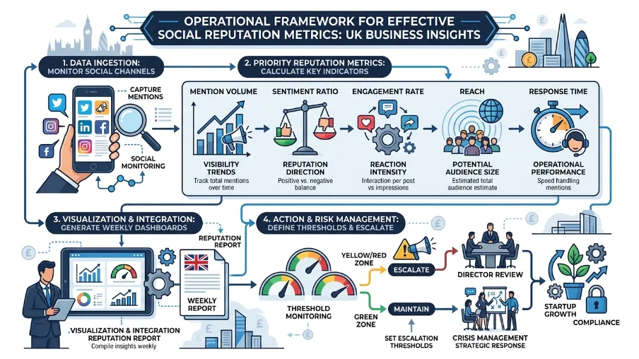 Which metrics measure social reputation effectively