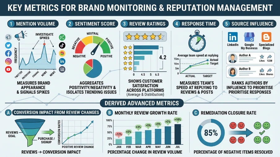 Which metrics should you track with either tool