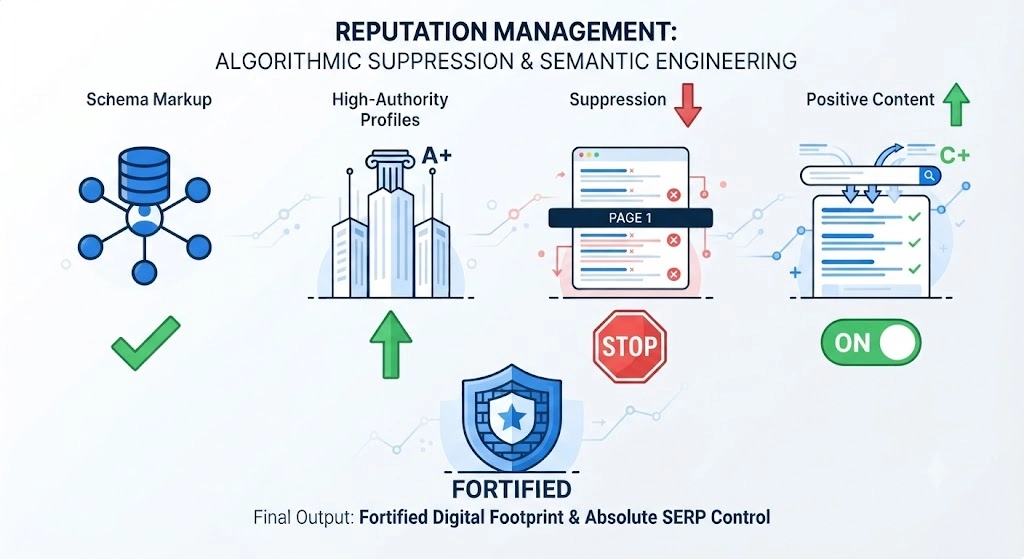 Which reputation management approach delivers measurable results