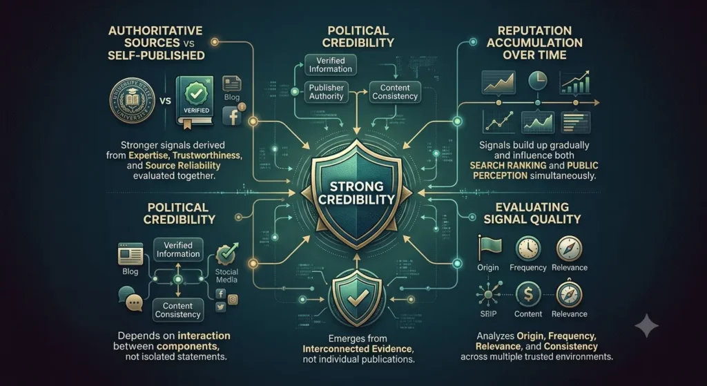 Which reputation signals carry the greatest influence across search ecosystems