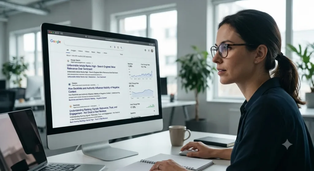 Why Does a Bad Online Reputation Appear in Search Results