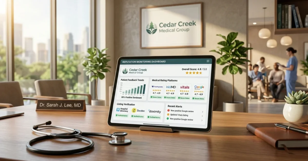 Why Healthcare Professionals Need Reputation Monitoring