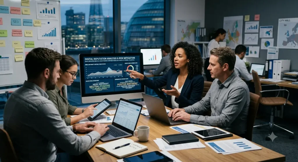 Why does professional reputation management reduce political reputation risk
