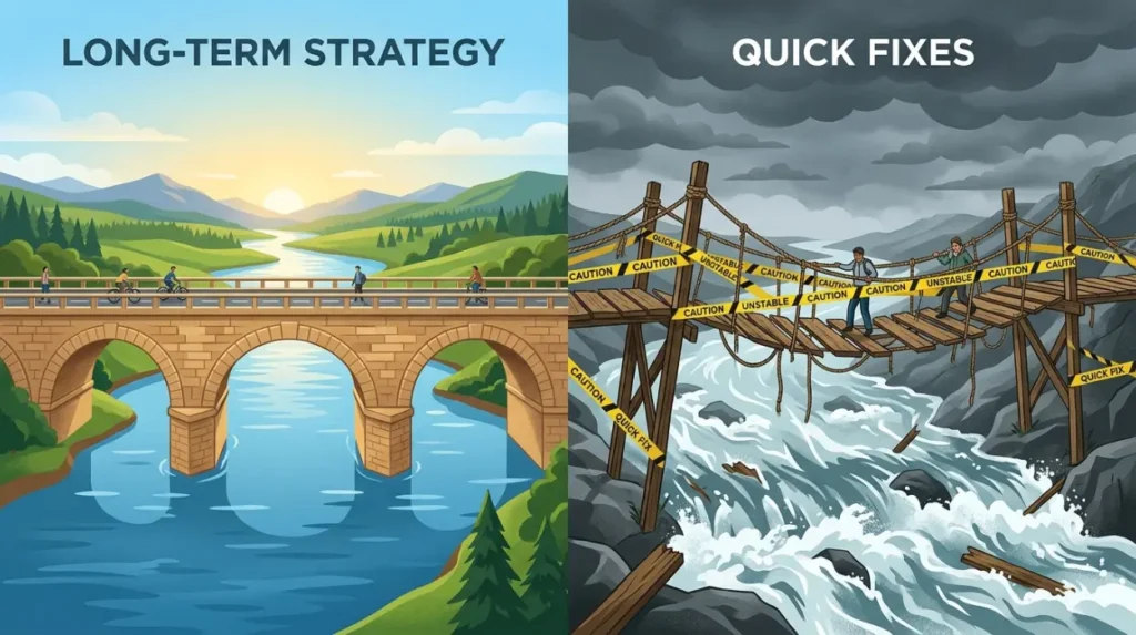 Why is long-term reputation management more valuable than reactive solutions?