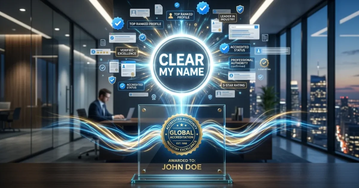 Amplify Your Accreditation and Trade Signals With Clear My Name