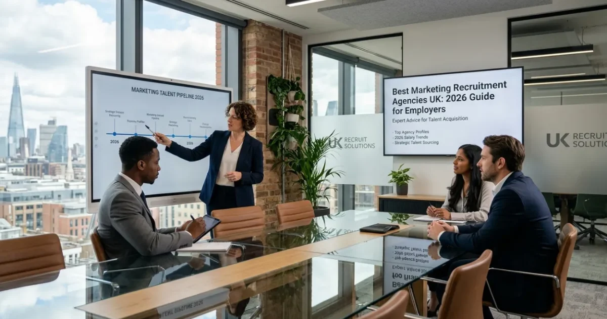 Best Marketing Recruitment Agencies UK: 2026 Guide for Employers