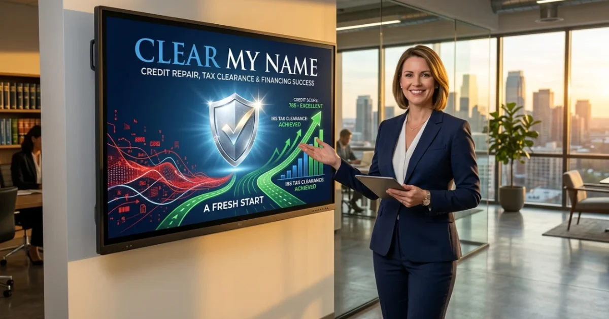 Build Credibility for Your Tax Law Practice With Clear My Name