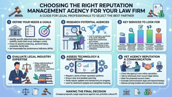Choosing the Right Reputation Management Agency for Your Law Firm