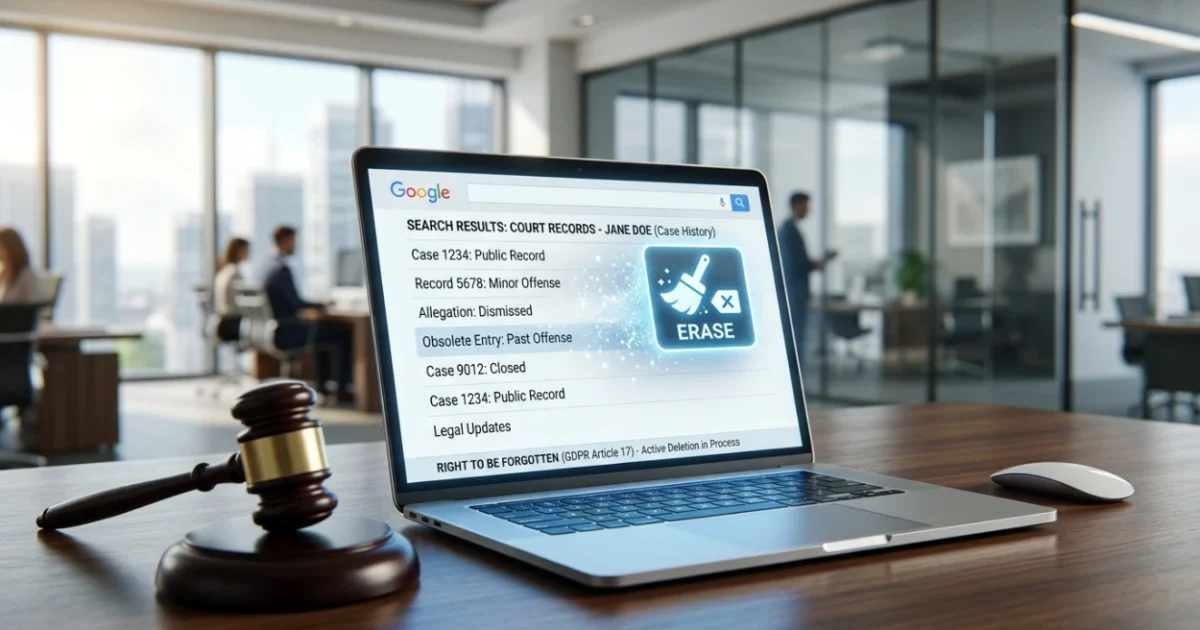 Clearing Dismissed or Expunged Court Records From Google