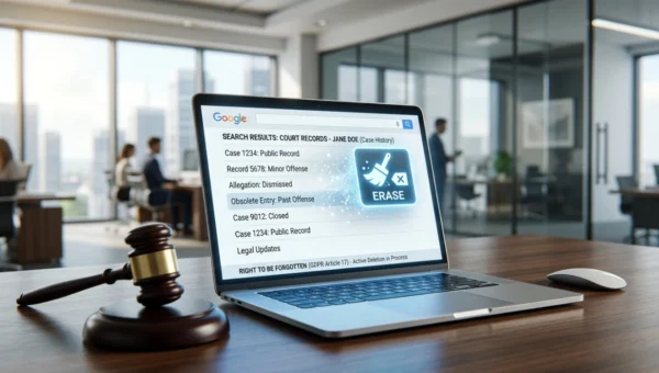 Clearing Dismissed or Expunged Court Records From Google