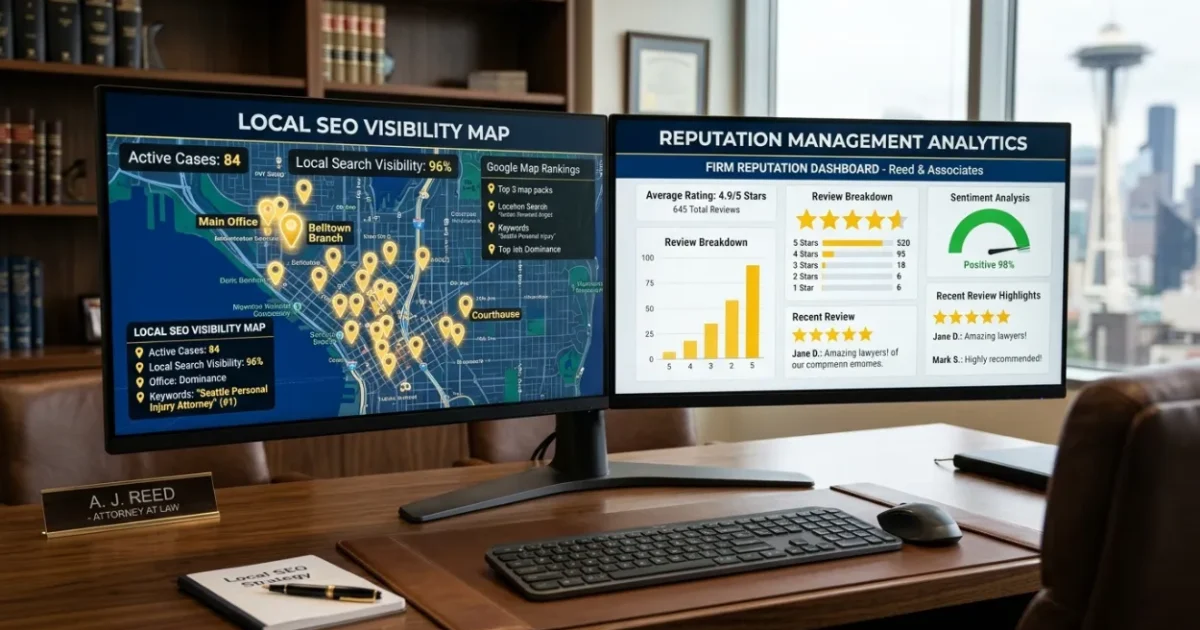 Combining Local SEO with Reputation Management for Lawyers