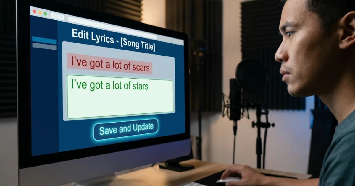 Correct Misread Lyrics Online With Clear My Name