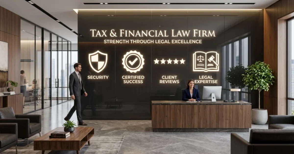 Credibility-Building Strategies for Tax and Financial Law Practices