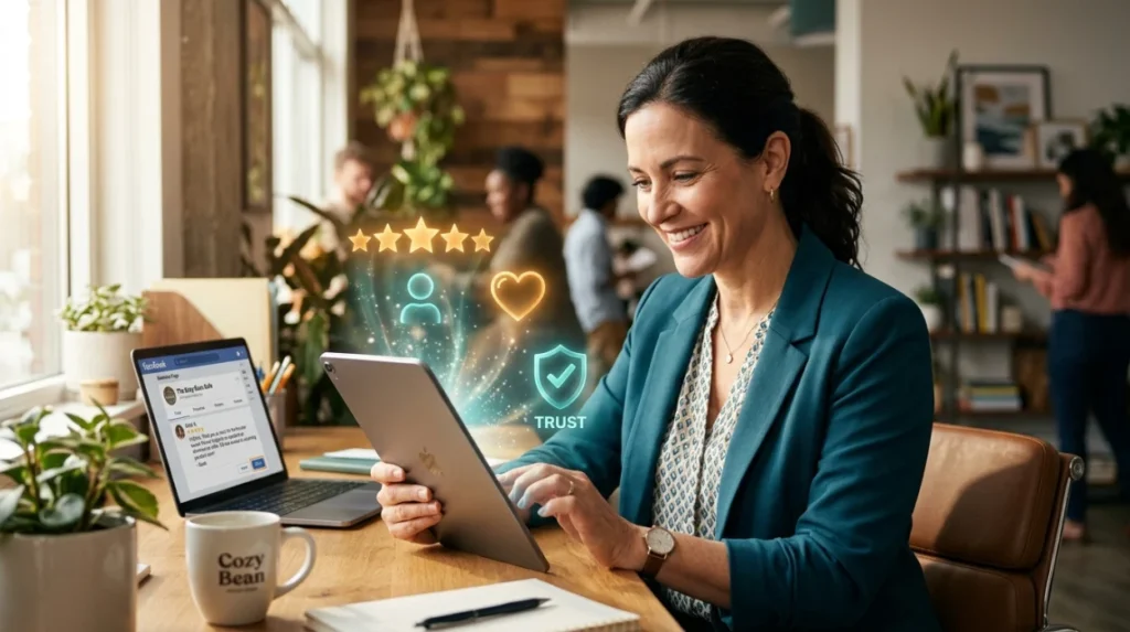 Does responding to Facebook reviews improve perceived credibility?