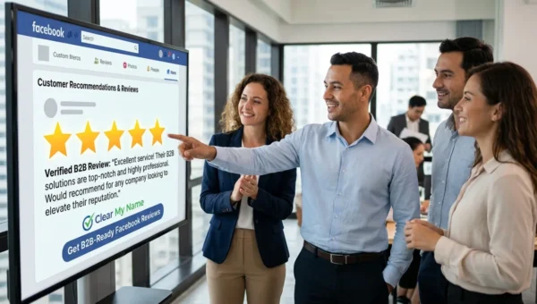 Get B2B Ready Facebook Reviews With Clear My Name 1