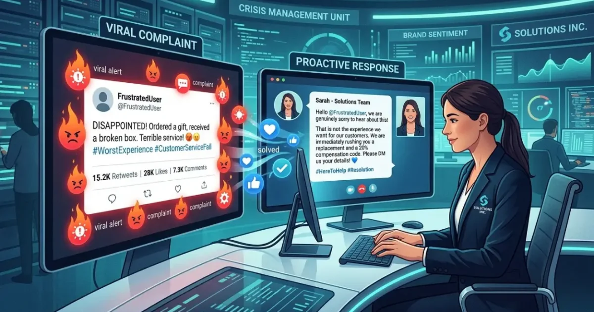 Handling Viral Customer-Service Complaints Before They Define You