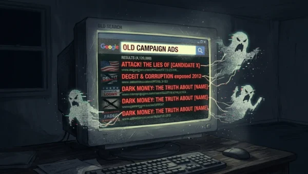 How Attack Ads Live On in Search Results After a Campaign