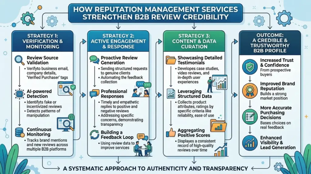How Can a Reputation Management Service Strengthen B2B Review Credibility?