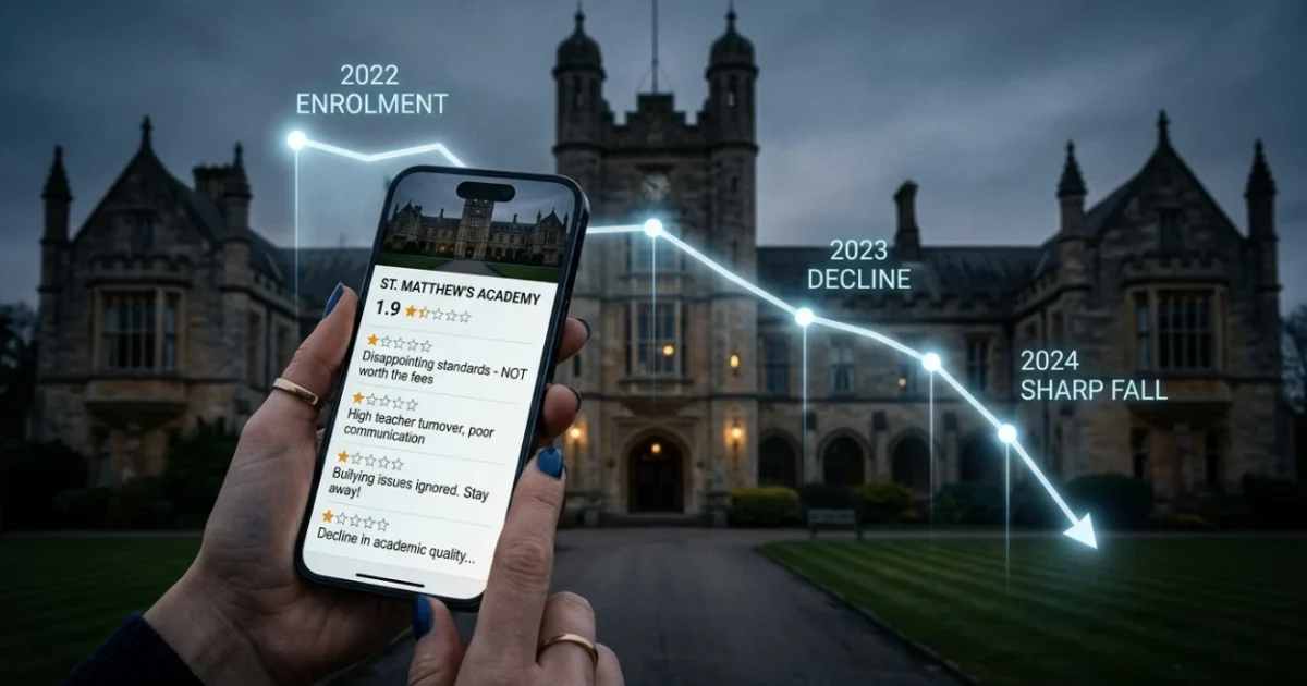 How Do Bad Reviews Reduce Private School Enrolment? The Data Behind the Damage