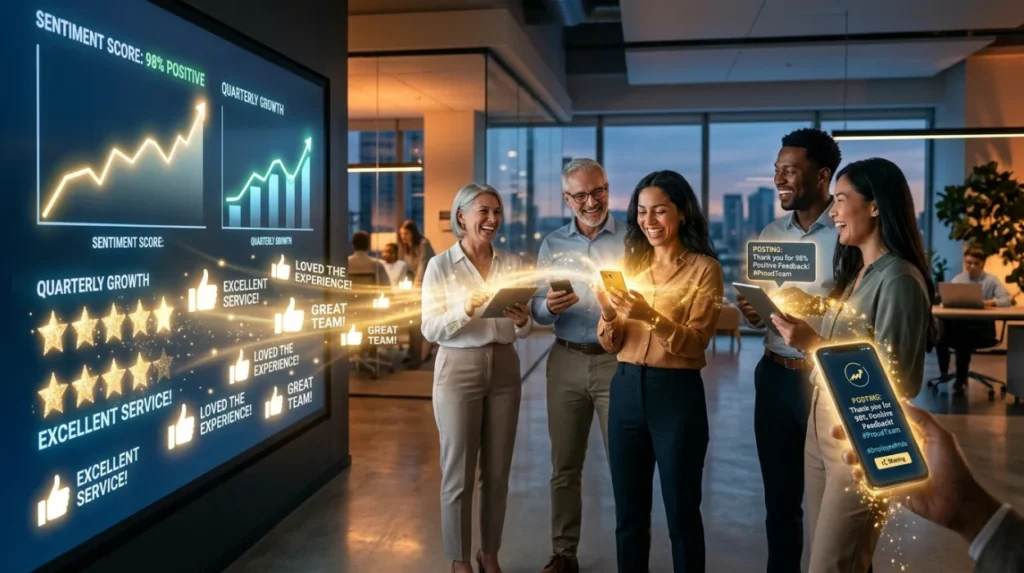 How Do Review Signals and Sentiment Relate to Employee Advocacy?