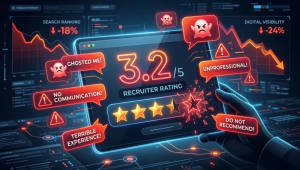 How Does Candidate Ghosting Feedback Damage Marketing Recruiter Ratings