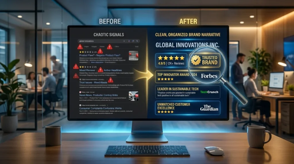 How Does Reputation Management Improve Search Perception?