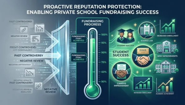 How Does Search Suppression Protect Private School Fundraising Campaigns