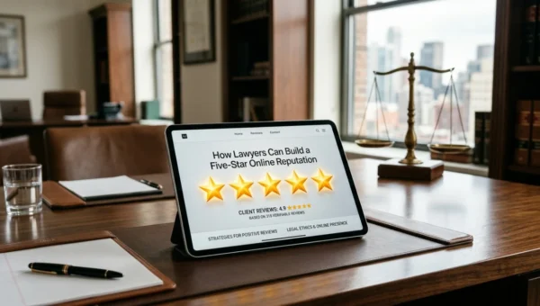 How Lawyers Can Build a Five Star Online Reputation