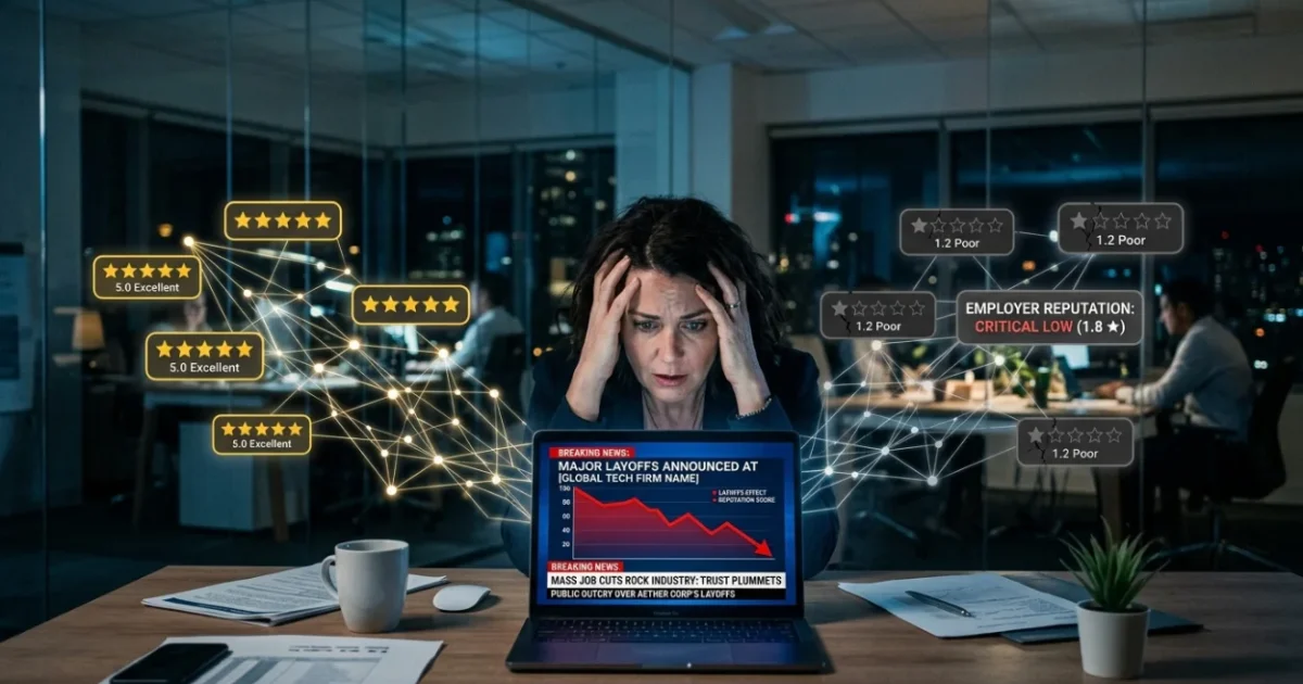 How Layoff News Travels and Hits Employer Reputation