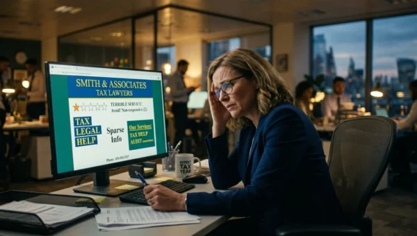 How Tax Lawyers Lose Clients to Weak Online Credibility