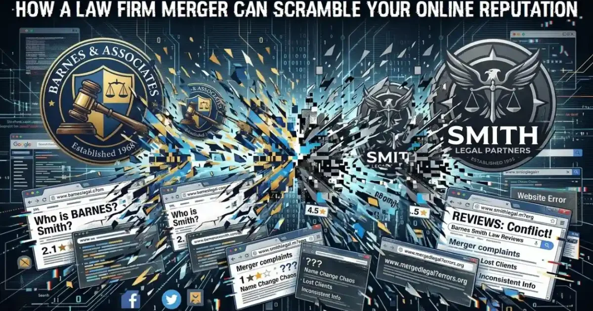 How a Law Firm Merger Can Scramble Your Online Reputation