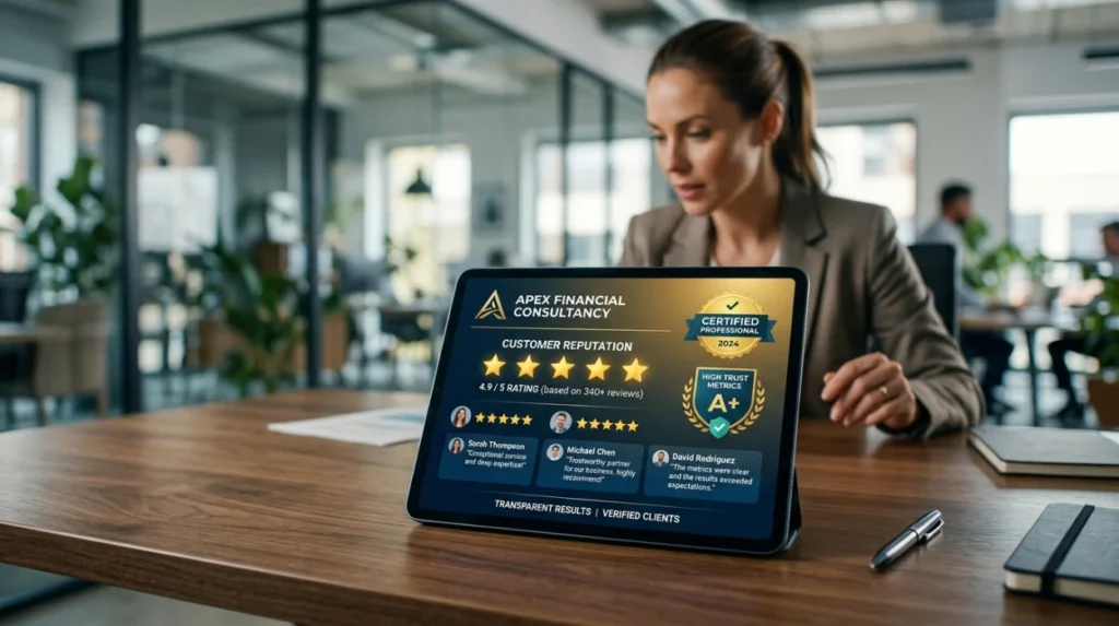 How does reputation management influence rankings and content visibility?