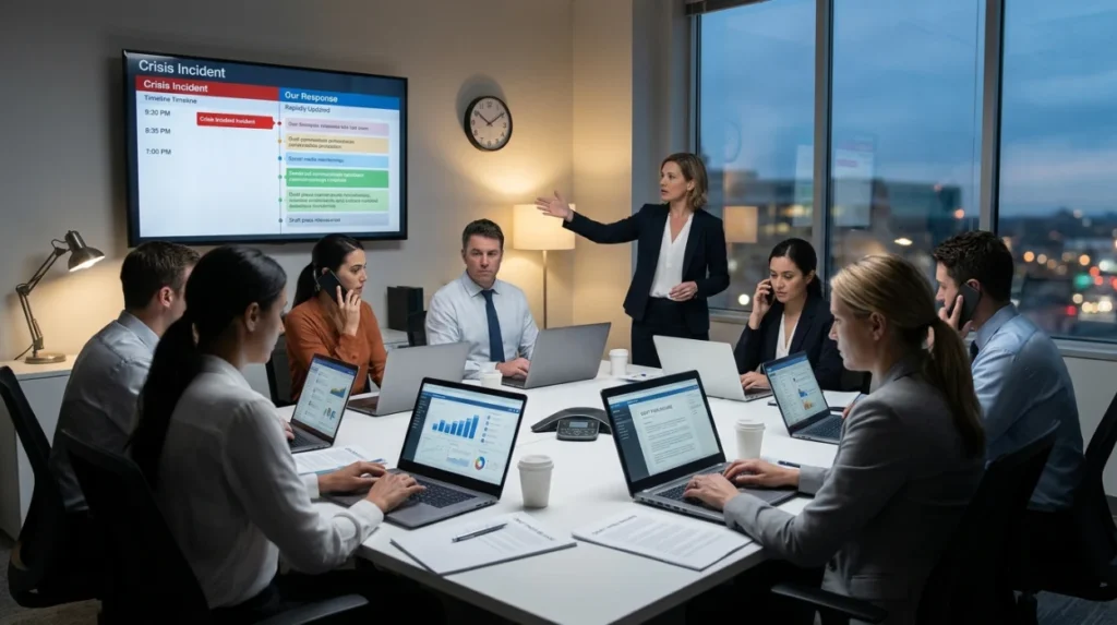 How does reputation management restore trust without hiding the breach?