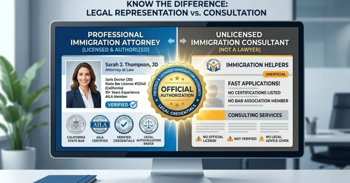 How to Distinguish Your Immigration Practice From Unlicensed Consultants Online