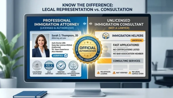 How to Distinguish Your Immigration Practice From Unlicensed Consultants Online