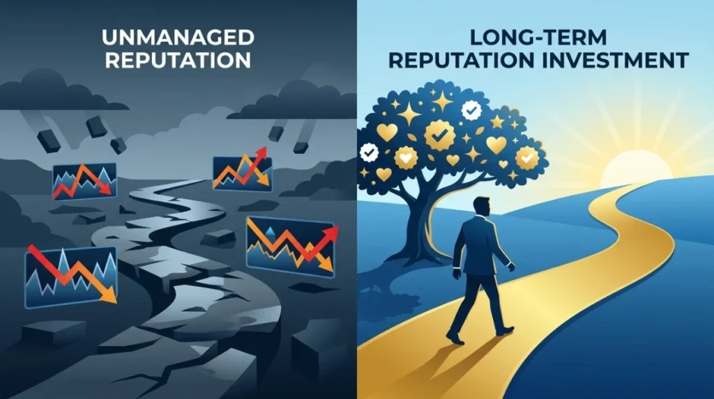 Is reputation management for politicians worth the long-term investment?