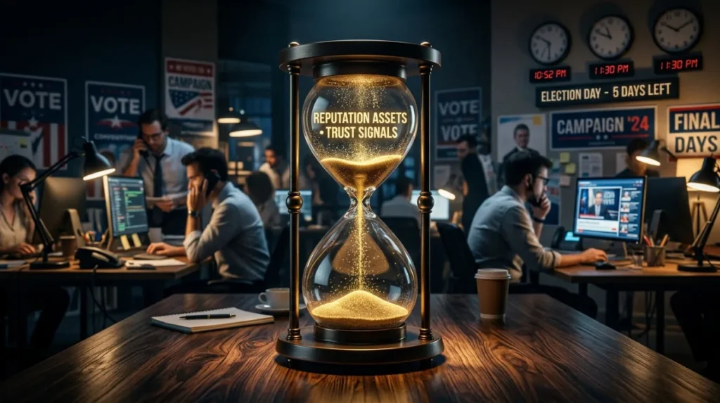 Is reputation management worth the investment when campaign time is limited?