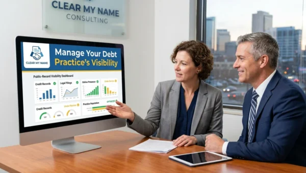 Manage Public Record Visibility for Your Debt Practice With Clear My Name