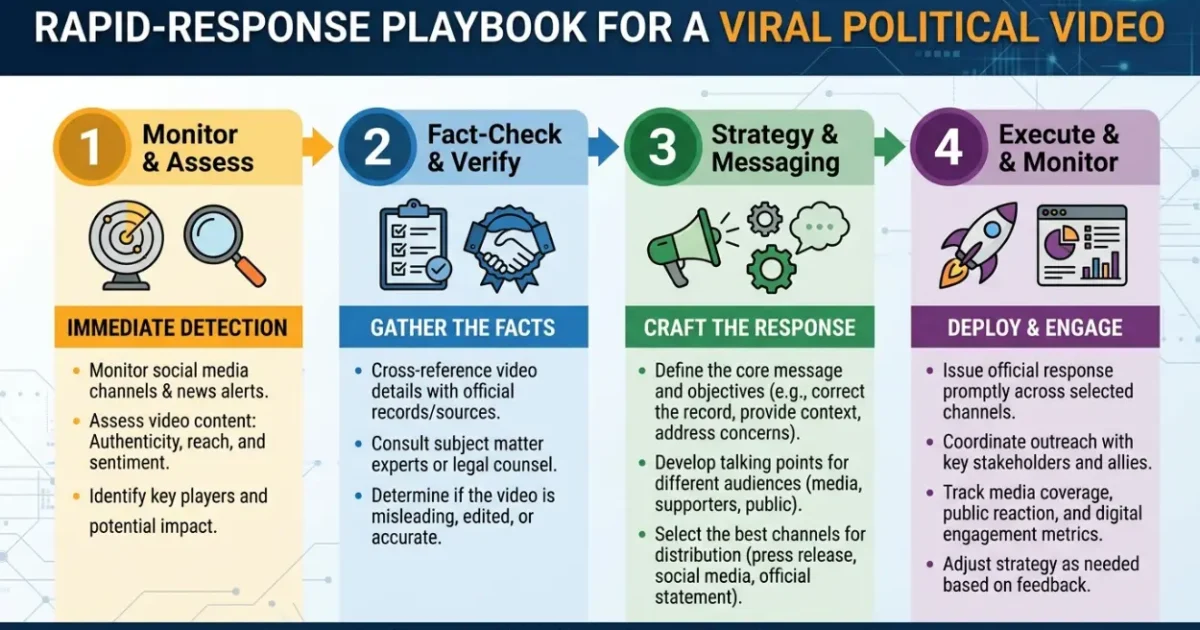 Rapid-Response Playbook for a Viral Political Video