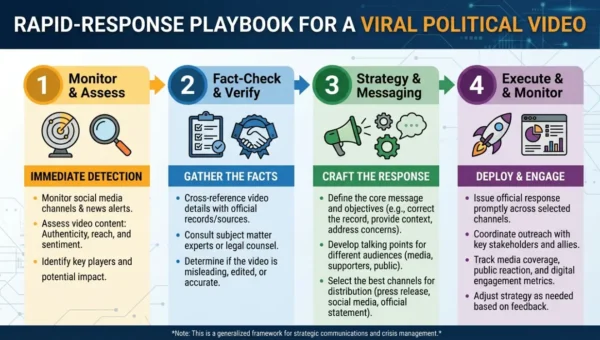 Rapid Response Playbook for a Viral Political Video