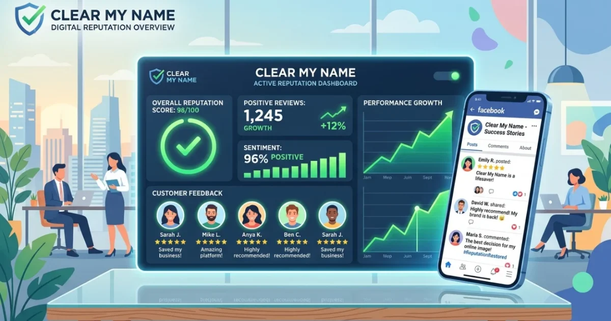 Rebuild Facebook Review Velocity With Clear My Name