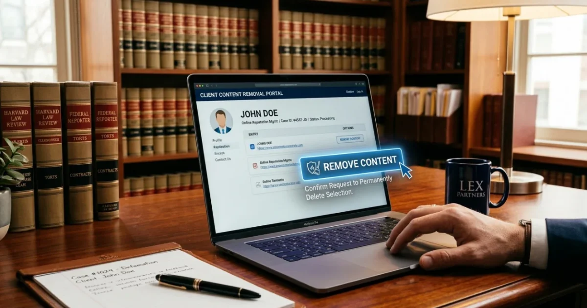 Remove Harmful Content from Your Lawyer Profile