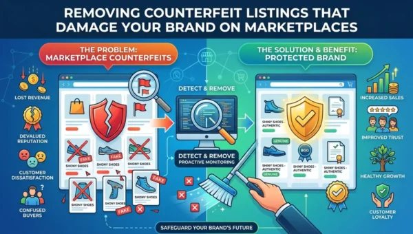 Removing Counterfeit Listings That Damage Your Brand on Marketplaces