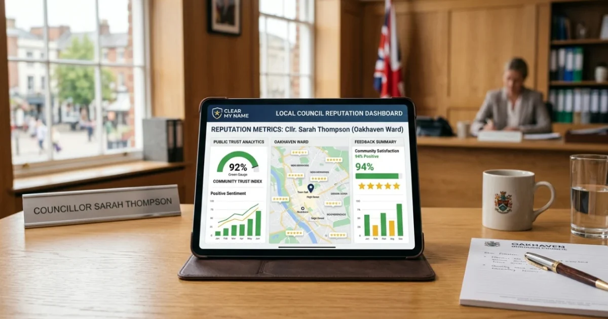 Reputation Management for Local Councillors by Clear My Name