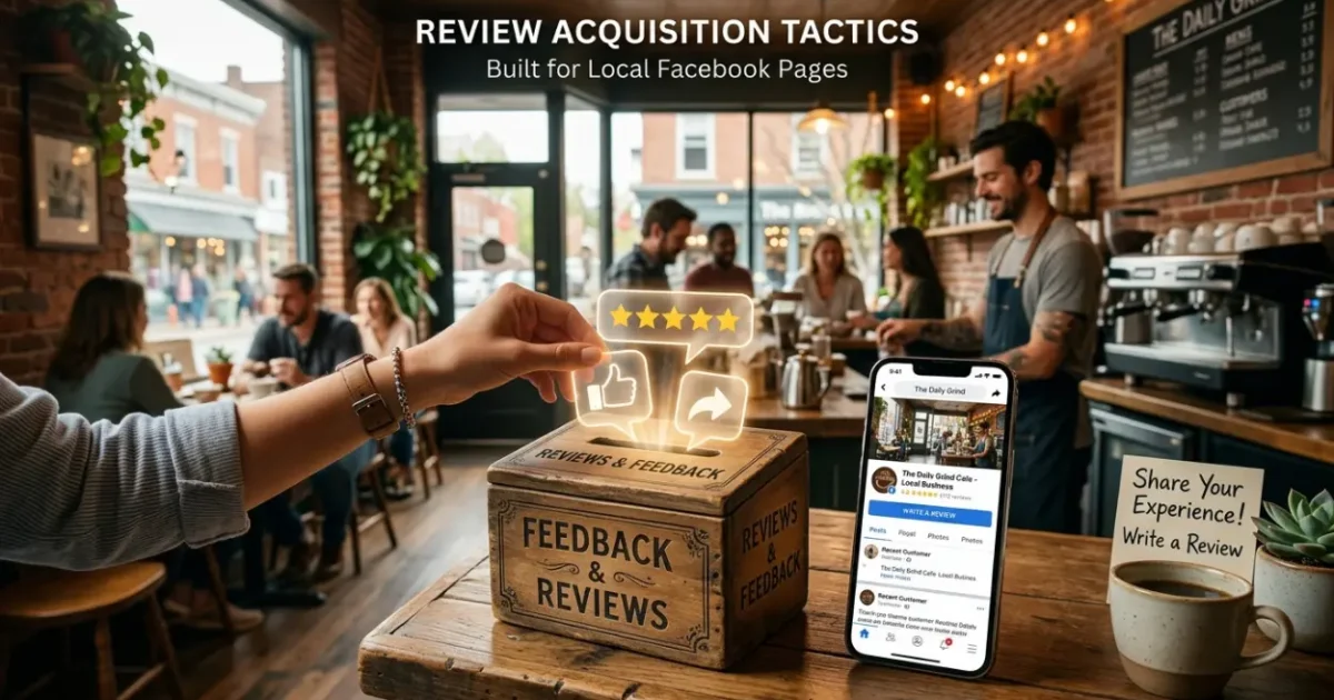 Review Acquisition Tactics Built for Local Facebook Pages
