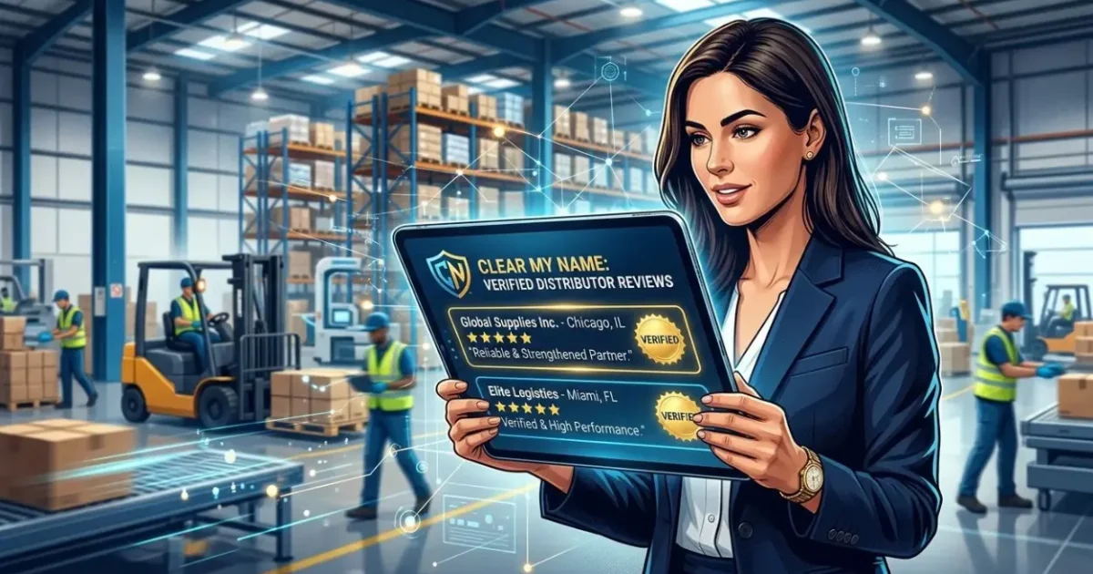 Strengthen Distributor and Wholesale Reviews With Clear My Name