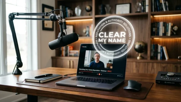 Turn Podcast and Webinar Appearances Into Authority With Clear My Name