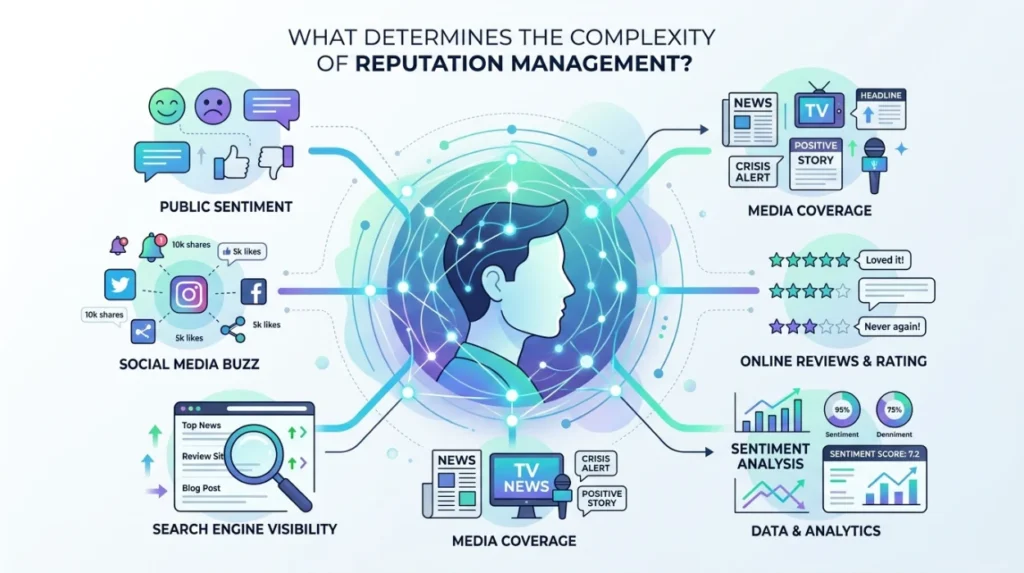 What Determines the Complexity of Reputation Management?